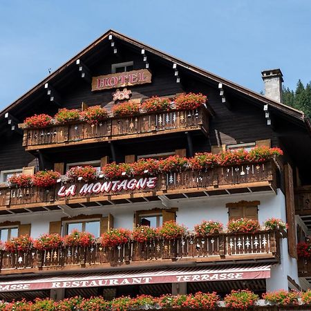 Hotel La Montagne La Clusaz Bagian luar foto