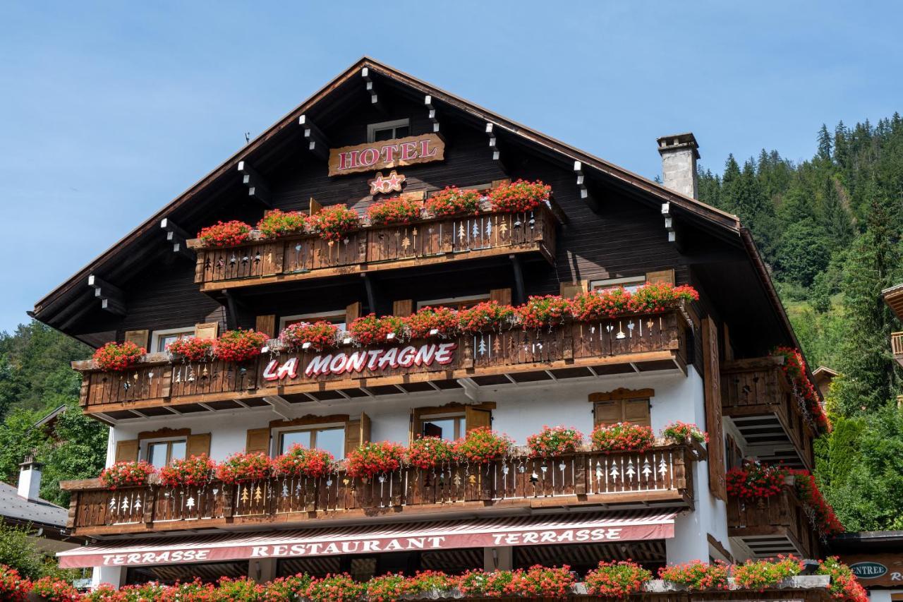 Hotel La Montagne La Clusaz Bagian luar foto