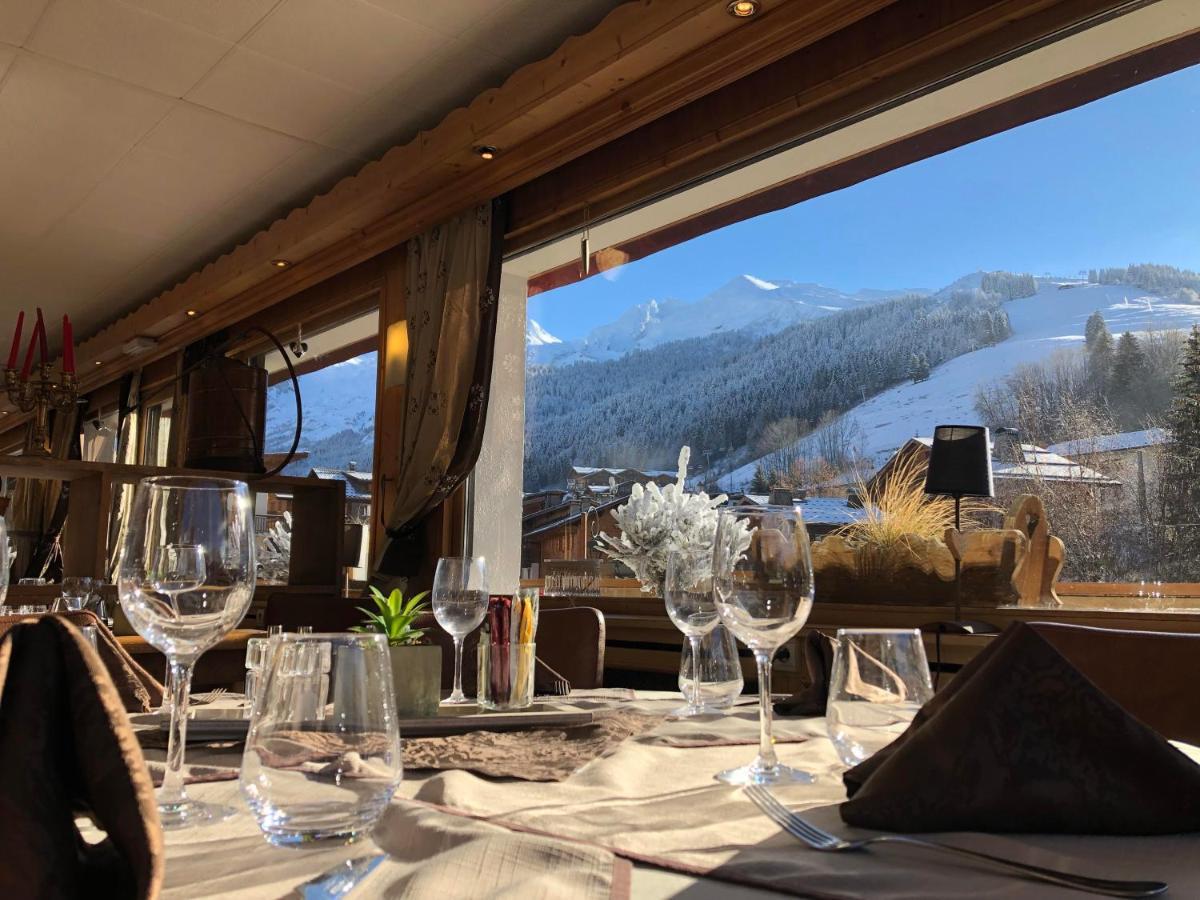 Hotel La Montagne La Clusaz Bagian luar foto