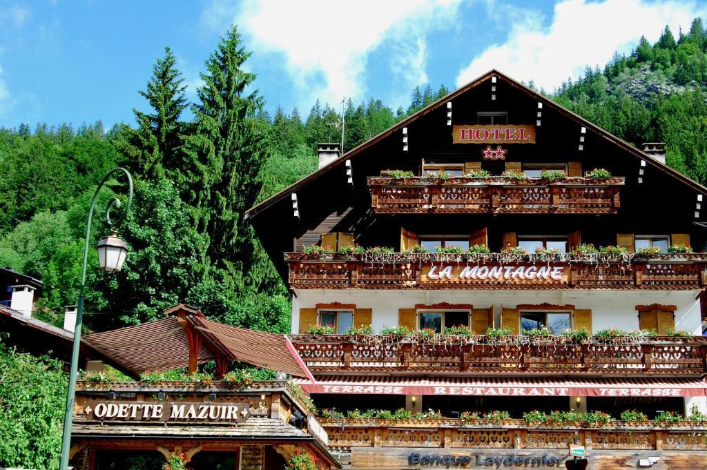 Hotel La Montagne La Clusaz Bagian luar foto