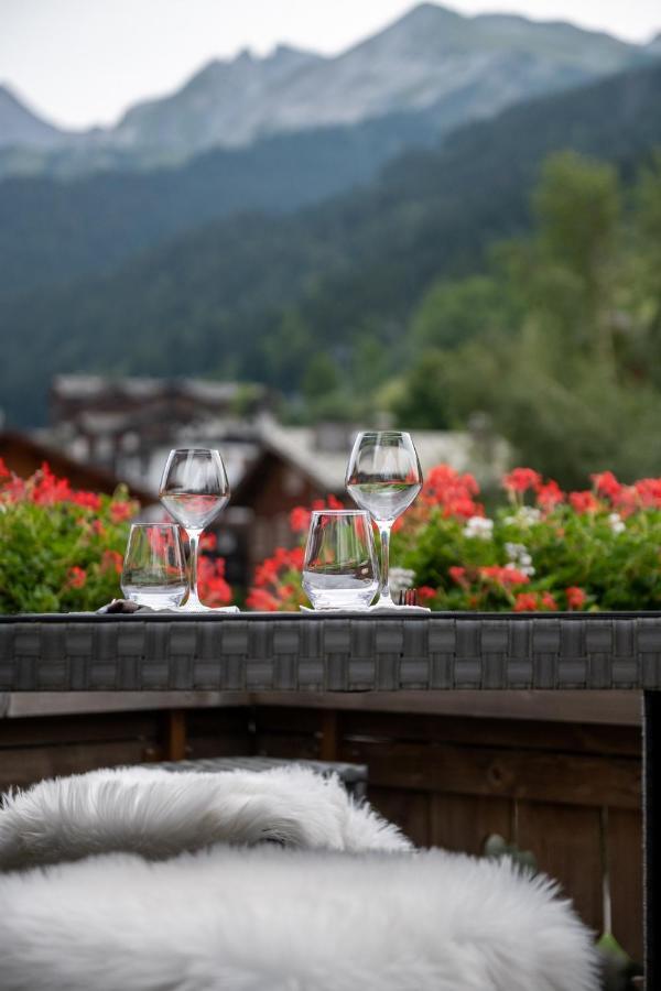 Hotel La Montagne La Clusaz Bagian luar foto